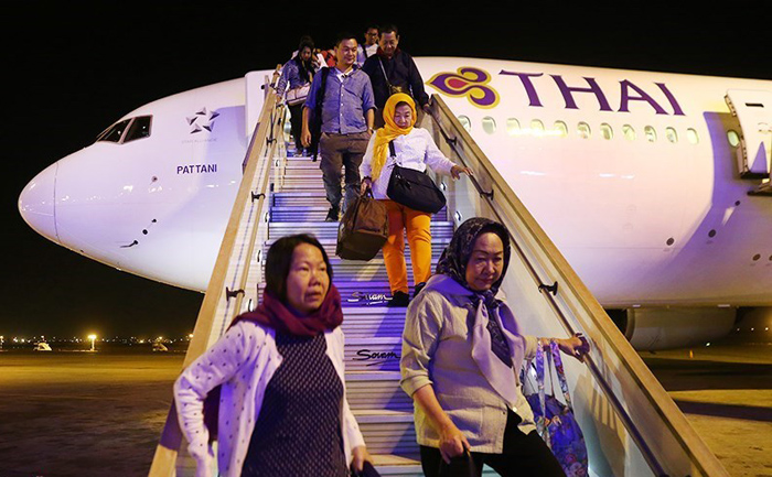 پرواز تایلند به تهران
